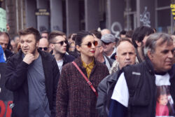 foto: Sandro Bura Prosvjed novinara u Zagrebu
