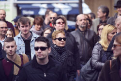 foto: Sandro Bura Prosvjed novinara u Zagrebu