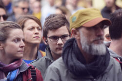 foto: Sandro Bura Prosvjed novinara u Zagrebu