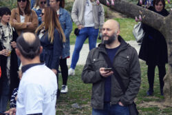 Siniša Bogdanić (foto: Sandro Bura) Prosvjed #spasime u Zagrebu